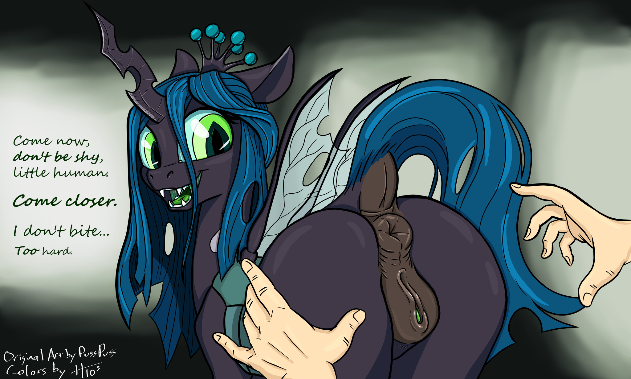 The S. reccomend mlp queen chrysalis